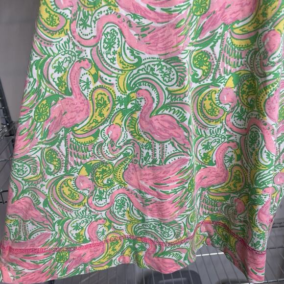 Lilly Pulitzer Women's Britton Flamingo Hot Wings Print Dress Size S - Picture 12 of 13